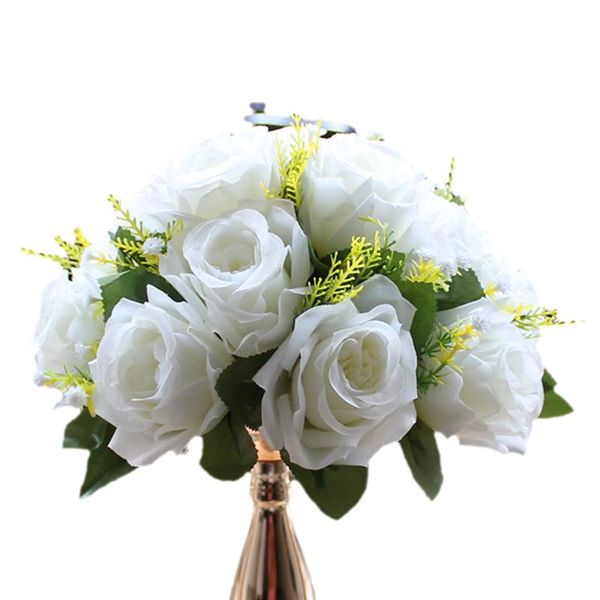 decorative flowers & wreaths artificial bouquet simulation silk flower plastic roses 15 heads valentine's day realistic-looking wedding
decorative flowers & wreaths artificial bouquet simulation silk flower plastic roses 15 heads valentine's day realistic-looking wedding