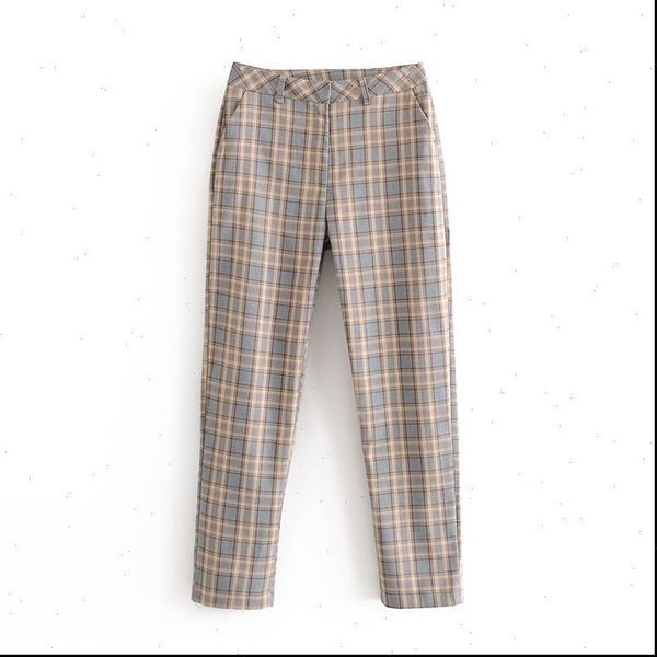 vintage women plaid pants 2020 fashion spring autumn fashion ladies elegant straight pant casual female chic long pants girls, Black;white
vintage women plaid pants 2020 fashion spring autumn fashion ladies elegant straight pant casual female chic long pants girls, Black;white