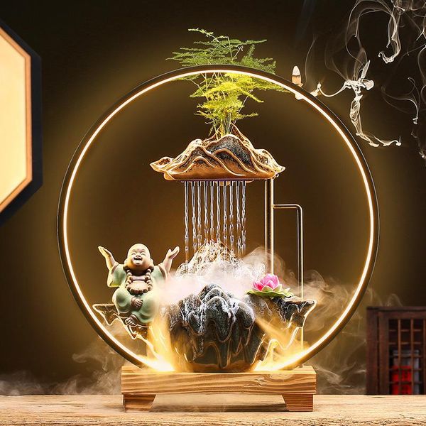 fragrance lamps luxury incense burner smoke waterfall back flow creative set ceramic led light encensoir home decor ei50ib
fragrance lamps luxury incense burner smoke waterfall back flow creative set ceramic led light encensoir home decor ei50ib