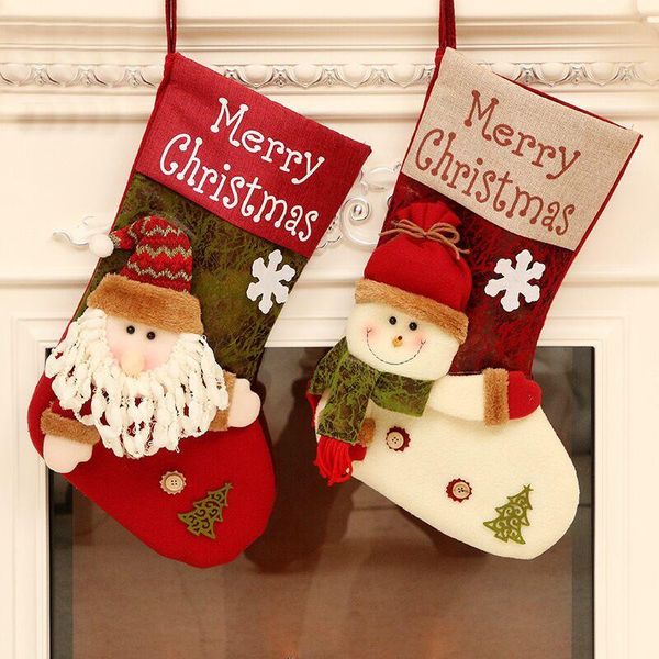 christmas decorations 1pc 29*45cm merry party xmas tree hanging decor happy year santa claus snowman stocking sock gift candy bags
christmas decorations 1pc 29*45cm merry party xmas tree hanging decor happy year santa claus snowman stocking sock gift candy bags