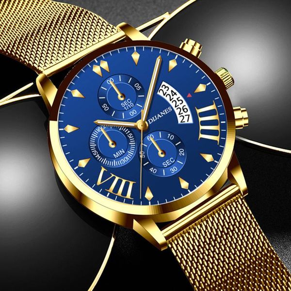 wristwatches reloj hombre fashion mens watches luxury gold stainless steel mesh belt quartz watch men business casual clock relogio masculin, Slivery;brown
wristwatches reloj hombre fashion mens watches luxury gold stainless steel mesh belt quartz watch men business casual clock relogio masculin, Slivery;brown