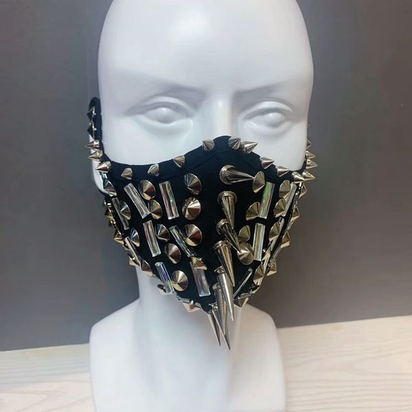 cool rhinestones rivet mask party show jazz dance costume performance evening nightclub dance wear singer costume accessories, Black;red
cool rhinestones rivet mask party show jazz dance costume performance evening nightclub dance wear singer costume accessories, Black;red