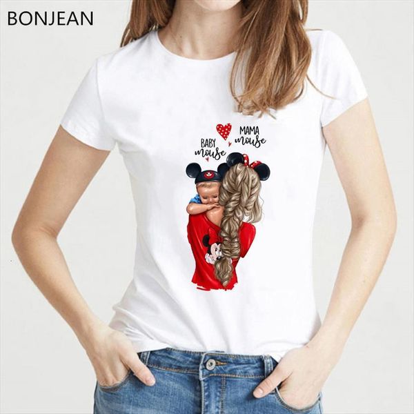 fashion mom baby printed family women t shirt design femme korean clothes streetwear summer ladies tee, White
fashion mom baby printed family women t shirt design femme korean clothes streetwear summer ladies tee, White