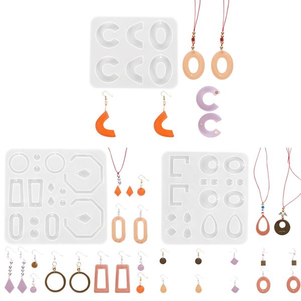 243pcs earring making kit with 3pcs resin earring molds 40pcs earring hooks 100pcs jump rings for resin jewelry
243pcs earring making kit with 3pcs resin earring molds 40pcs earring hooks 100pcs jump rings for resin jewelry