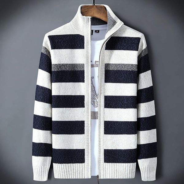 men's sweaters men sweater coat cardigan zipper 2021 arrival autumn and winter casual stripe male thin student korean style m38, White;black
men's sweaters men sweater coat cardigan zipper 2021 arrival autumn and winter casual stripe male thin student korean style m38, White;black