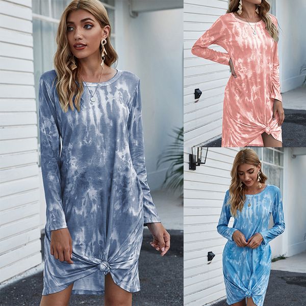 womens autumn and winter european and american tie-dye gradient loose long sleeve pocket dress, White;black
womens autumn and winter european and american tie-dye gradient loose long sleeve pocket dress, White;black