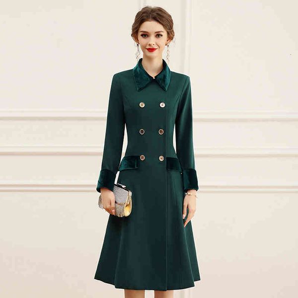 Casual Dresses Zhili double breasted dress winter medium and long slim skirt women's that can be used as coat FLOQ, Black;gray
Casual Dresses Zhili double breasted dress winter medium and long slim skirt women's that can be used as coat FLOQ, Black;gray