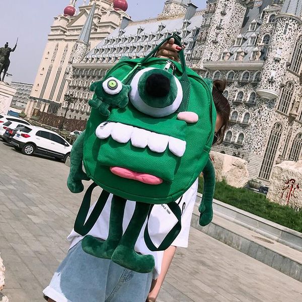backpack cartoon women's cute four legged monster large capacity canvas book bag tide
backpack cartoon women's cute four legged monster large capacity canvas book bag tide