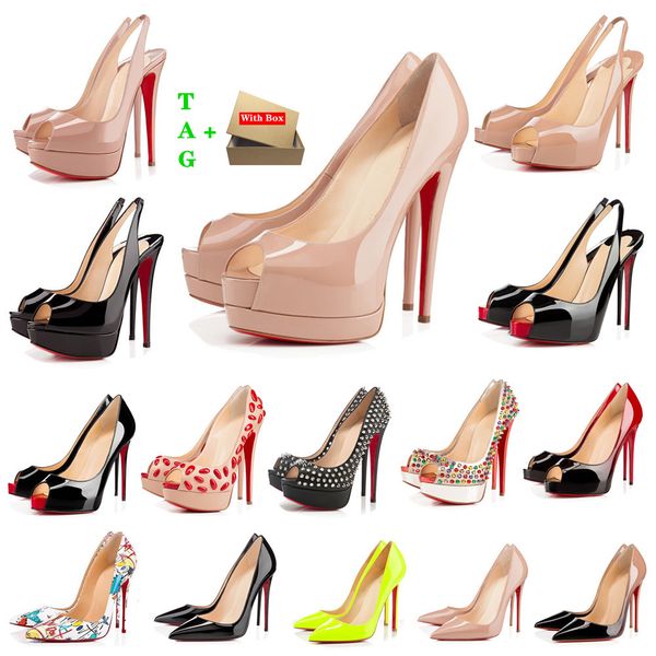 designers woman red bottoms high heels patent platform peep-toes sandals luxury pointy toe dress shoe womens shallow mouth reds sole pumps w, Black
designers woman red bottoms high heels patent platform peep-toes sandals luxury pointy toe dress shoe womens shallow mouth reds sole pumps w, Black