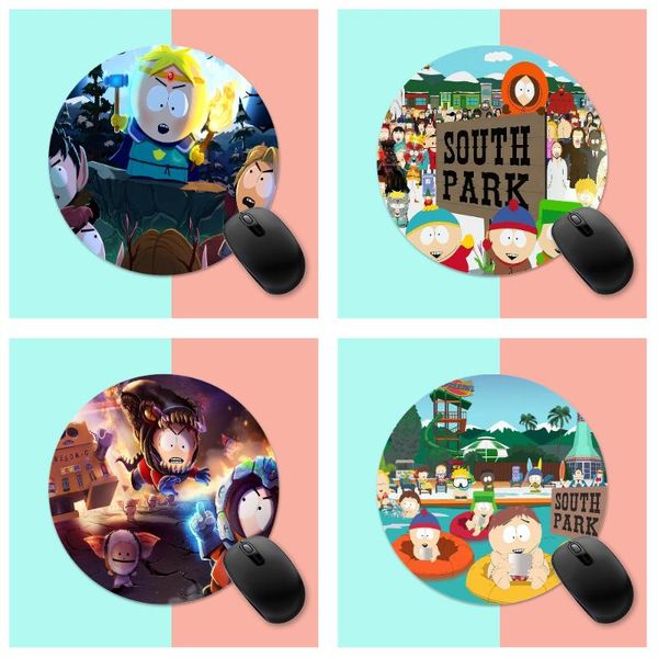 mouse pads & wrist rests south cartoon parke round mat gaming pad for pc lapnotebook 20x20cm gamer desk
mouse pads & wrist rests south cartoon parke round mat gaming pad for pc lapnotebook 20x20cm gamer desk