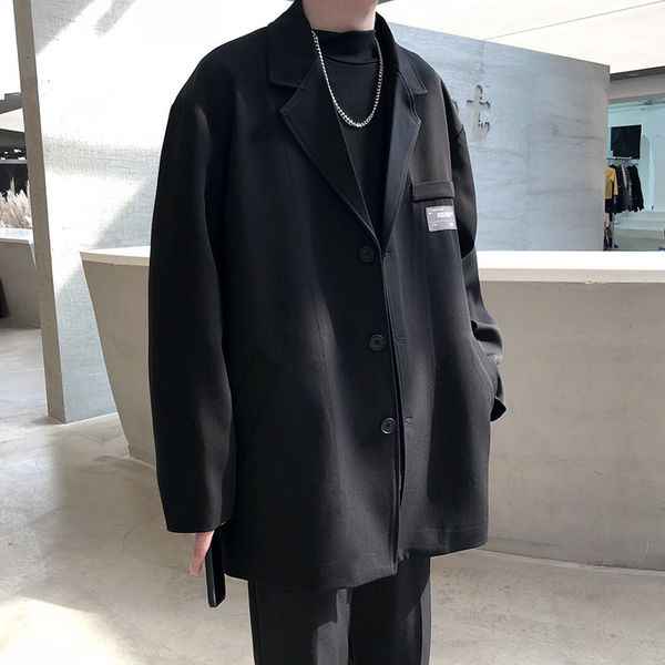 men's suits & blazers black blazer men's fashionable businessman's society.....korean jacket casual loose.....dress in formal, White;black
men's suits & blazers black blazer men's fashionable businessman's society.....korean jacket casual loose.....dress in formal, White;black
