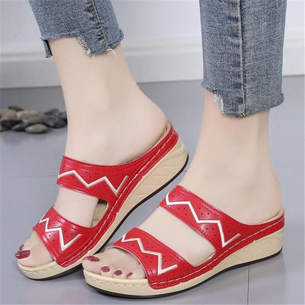 slippers slope with large size women's 2021 summer fashion casual all-match women sandals platform breathable womens shoes, Black
slippers slope with large size women's 2021 summer fashion casual all-match women sandals platform breathable womens shoes, Black