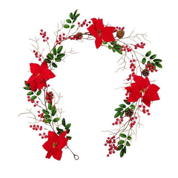 artificial christmas rattan berry flowers garland wreath green tree hanging ornament for home xmas party decor artificial flower
artificial christmas rattan berry flowers garland wreath green tree hanging ornament for home xmas party decor artificial flower