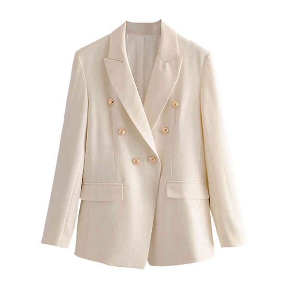 women's suits & blazers stylish designer jacket double breasted metal buttons solid femme jackets 1ckb, White;black
women's suits & blazers stylish designer jacket double breasted metal buttons solid femme jackets 1ckb, White;black