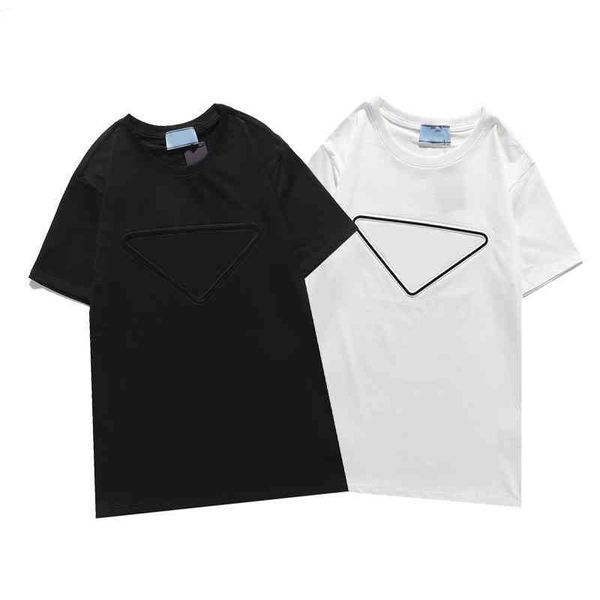 french designer t shirts prad round neck short sleeved cotton men wome same soft half weighs 190 grams without deformation loose m-3xl, White;black
french designer t shirts prad round neck short sleeved cotton men wome same soft half weighs 190 grams without deformation loose m-3xl, White;black