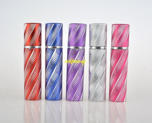 100pcs/lot fast shipping 8ml refillable portable perfume bottle mini traveler aluminum spray atomizer empty pots 5 colors
100pcs/lot fast shipping 8ml refillable portable perfume bottle mini traveler aluminum spray atomizer empty pots 5 colors