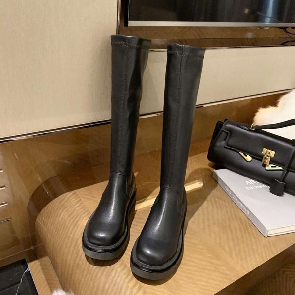 designer style 2020 british women's thick soled knee new length versatile flat bottom chimney boots autumn and winter, White;red
designer style 2020 british women's thick soled knee new length versatile flat bottom chimney boots autumn and winter, White;red