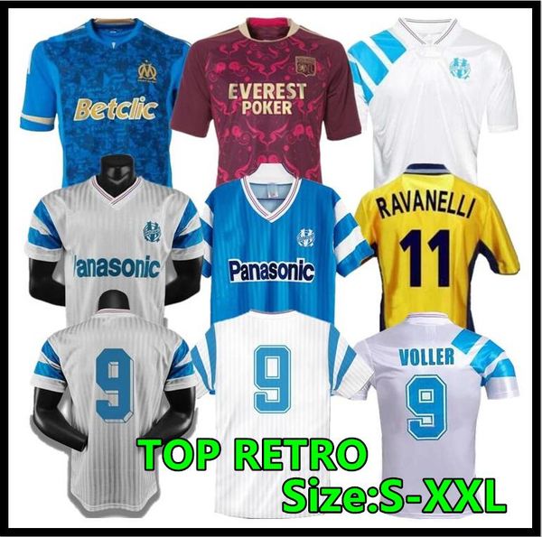 pre-sell retro olympique de marseille 1990 91 soccer jerseys papin boli cantona waddle pelé vintage kit classic shirt you, Black
pre-sell retro olympique de marseille 1990 91 soccer jerseys papin boli cantona waddle pelé vintage kit classic shirt you, Black