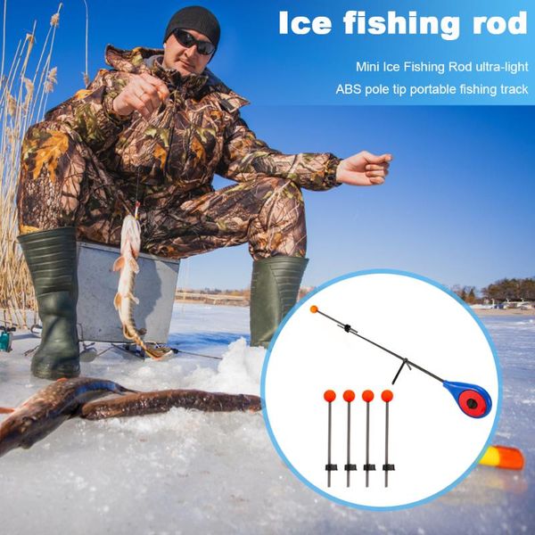5pcs/set outdoor mini fishing rod with spring ball pole tip ice fishing tackle outdoor portable easy carrying
5pcs/set outdoor mini fishing rod with spring ball pole tip ice fishing tackle outdoor portable easy carrying