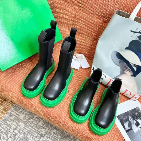 boots 2021 autumn winter women's middle tube thick-soled short mid heel leather green, Black
boots 2021 autumn winter women's middle tube thick-soled short mid heel leather green, Black