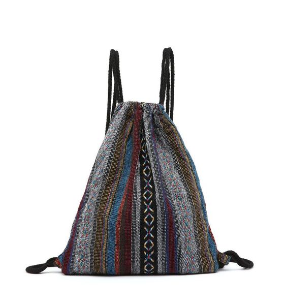 drawstring vintage national women girl canvas bags weave cloth cotton shoulder string stripe bag pouch pack fashion shopping
drawstring vintage national women girl canvas bags weave cloth cotton shoulder string stripe bag pouch pack fashion shopping