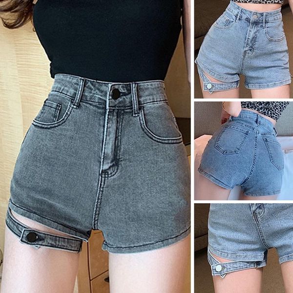 women's jeans summer loose distressed denim shorts high waist folded hem short, Blue
women's jeans summer loose distressed denim shorts high waist folded hem short, Blue