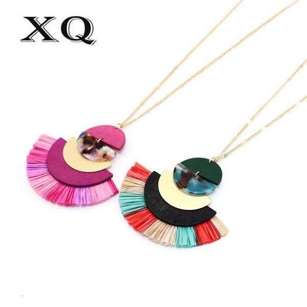 pendant necklaces xq green purple semicircular wood round pattern fan geometry tassel grass bead necklace zinc alloy woman long retro europe, Silver
pendant necklaces xq green purple semicircular wood round pattern fan geometry tassel grass bead necklace zinc alloy woman long retro europe, Silver