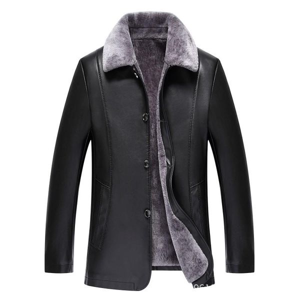 men's fur & faux men sheepskin coat winter leather jacket mens genuine pilot plus velvet thick jackets m-3xl, Black
men's fur & faux men sheepskin coat winter leather jacket mens genuine pilot plus velvet thick jackets m-3xl, Black