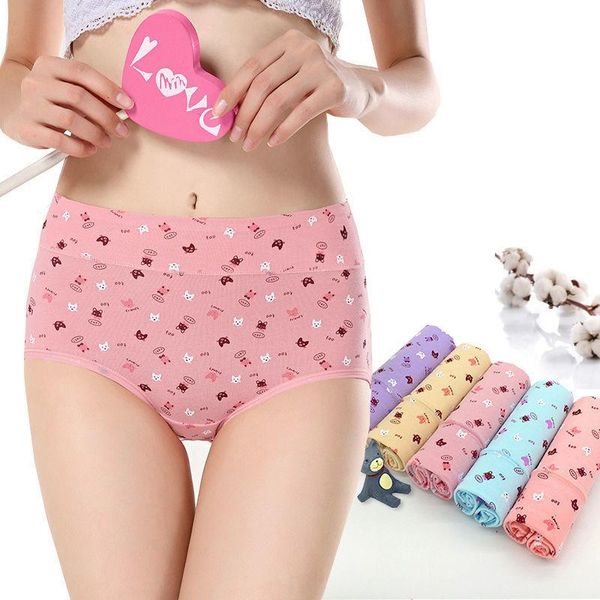 women's panties 5pcs cotton women comfot mid waist briefs underwear plus size underpants, Black;pink
women's panties 5pcs cotton women comfot mid waist briefs underwear plus size underpants, Black;pink