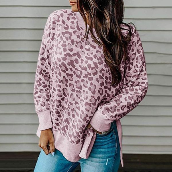 women's hoodies & sweatshirts oversize leopard print harajuku irregular long sleeve o neck 14 colors pullover autumn casual loose stree, Black
women's hoodies & sweatshirts oversize leopard print harajuku irregular long sleeve o neck 14 colors pullover autumn casual loose stree, Black