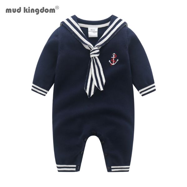 mudkingdom boutique boys sweater rompers spring autumn long sleeve sailor sytle infant crawl jumpsuit baby clothes 210309, Blue
mudkingdom boutique boys sweater rompers spring autumn long sleeve sailor sytle infant crawl jumpsuit baby clothes 210309, Blue