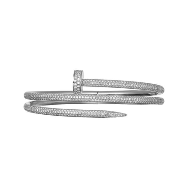 nail bracelet 2 0 designer bracelets luxury jewelry for women bangle diamonds titanium steel alloy gold-plated process never fade 350h, Black
nail bracelet 2 0 designer bracelets luxury jewelry for women bangle diamonds titanium steel alloy gold-plated process never fade 350h, Black