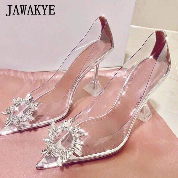 dress shoes compass crystal strange heels women shallow transparent pumps pointy clear pvc goblet heel party bride runway design, Black
dress shoes compass crystal strange heels women shallow transparent pumps pointy clear pvc goblet heel party bride runway design, Black