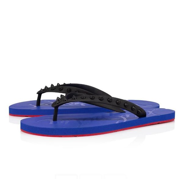 luxurious summer men's beach sandals slides flats spikes red bottom loubi-flip flat boy flip flops slipper r outdoor men sandalias whol, Black
luxurious summer men's beach sandals slides flats spikes red bottom loubi-flip flat boy flip flops slipper r outdoor men sandalias whol, Black