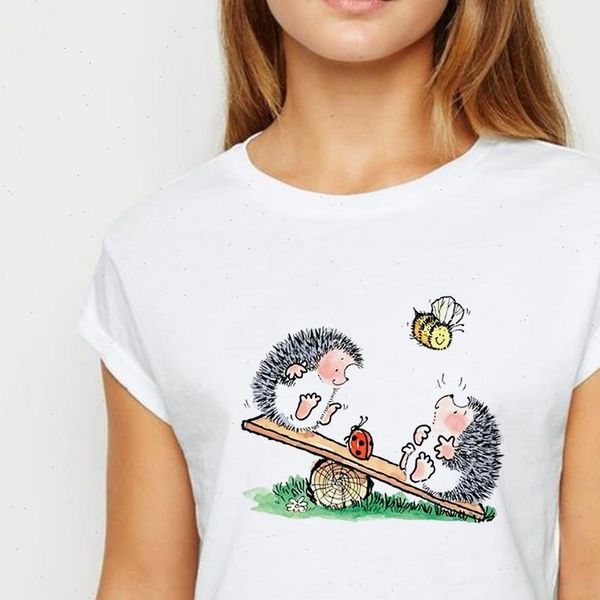 hedgehog playing seesaw tshirt ulzzang spring summer t shirt women funny graphic printing tee vestidos o neck t shirts, White
hedgehog playing seesaw tshirt ulzzang spring summer t shirt women funny graphic printing tee vestidos o neck t shirts, White