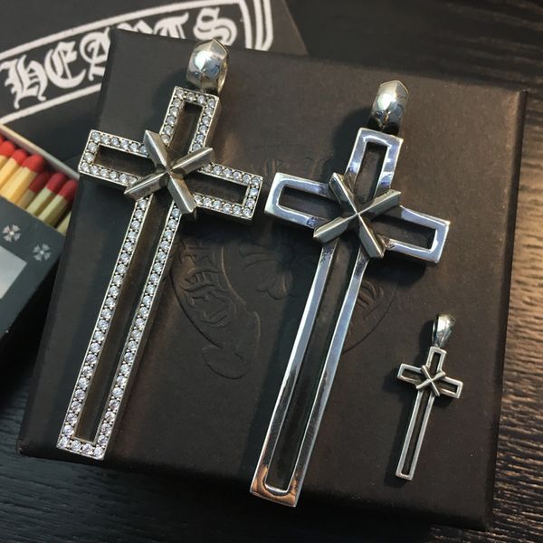classic crosin ch ch thai silver old fashion brand cross pendant necklace men's and women's religious jesus hip hop accessories
classic crosin ch ch thai silver old fashion brand cross pendant necklace men's and women's religious jesus hip hop accessories
