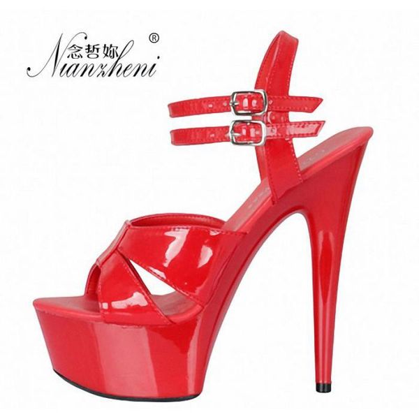 dress shoes 6 inches concise open toe high heels nightclub stage show sxey stripper models party full pole dance platform, Black
dress shoes 6 inches concise open toe high heels nightclub stage show sxey stripper models party full pole dance platform, Black