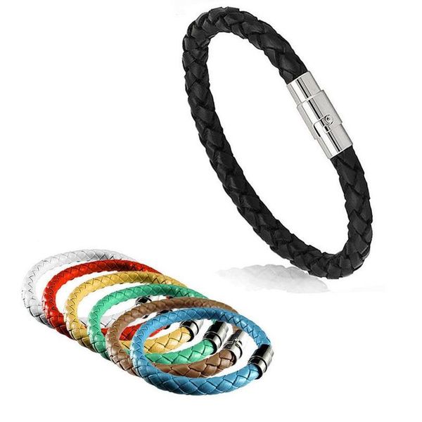 rinhoo women men genuine braided leather bracelet bangles male rainbow magnetic charms bracelet festival jewe jllgaf, Golden;silver
rinhoo women men genuine braided leather bracelet bangles male rainbow magnetic charms bracelet festival jewe jllgaf, Golden;silver