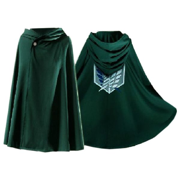 anime attack on titan cosplay cloak shingeki no kyojin survey corps scouting legion aren levi halloween party costume clothes, Black
anime attack on titan cosplay cloak shingeki no kyojin survey corps scouting legion aren levi halloween party costume clothes, Black