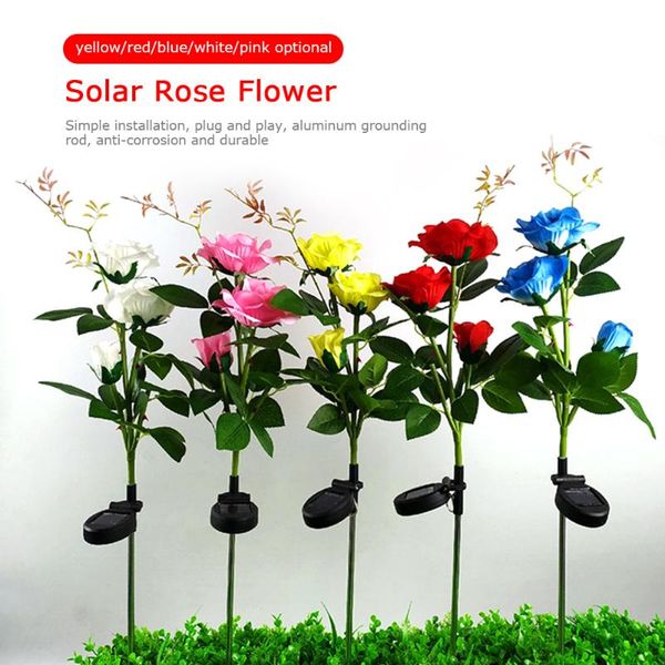 solar simulation rose flower light ip65 waterproof garden landscape lamp bollard stick lights lawn lamps
solar simulation rose flower light ip65 waterproof garden landscape lamp bollard stick lights lawn lamps