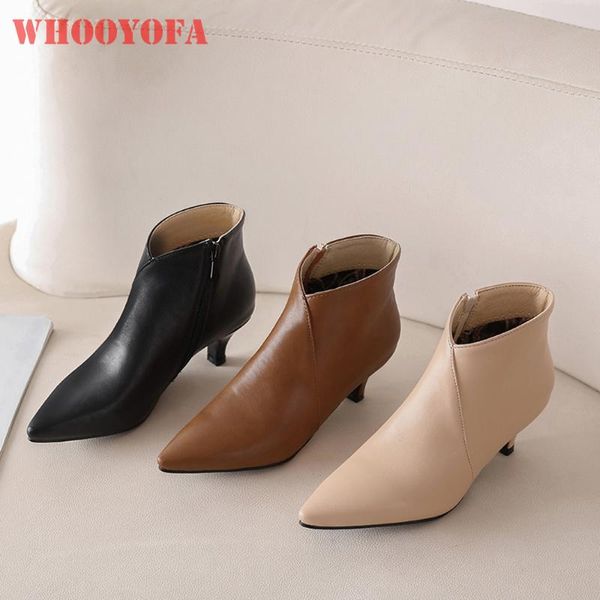 boots 2021 winter brand beige brown women ankle med spike heels lady nude shoes plus big small size 11 30 43 45 48, Black
boots 2021 winter brand beige brown women ankle med spike heels lady nude shoes plus big small size 11 30 43 45 48, Black