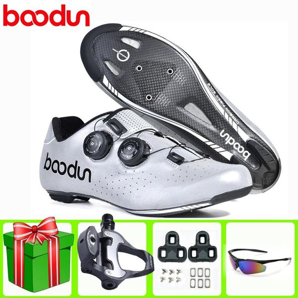 cycling footwear boodun carbon fiber road shoes sapatilha ciclismo sliver ultralight self-locking professional bicycle racing, Black
cycling footwear boodun carbon fiber road shoes sapatilha ciclismo sliver ultralight self-locking professional bicycle racing, Black