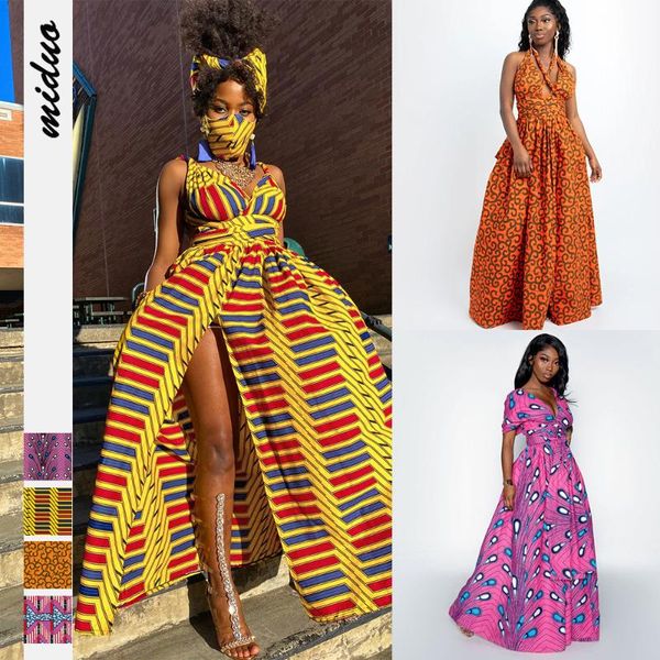 casual dresses printed women's africa multi wear split dress middle east diy, Black;gray
casual dresses printed women's africa multi wear split dress middle east diy, Black;gray