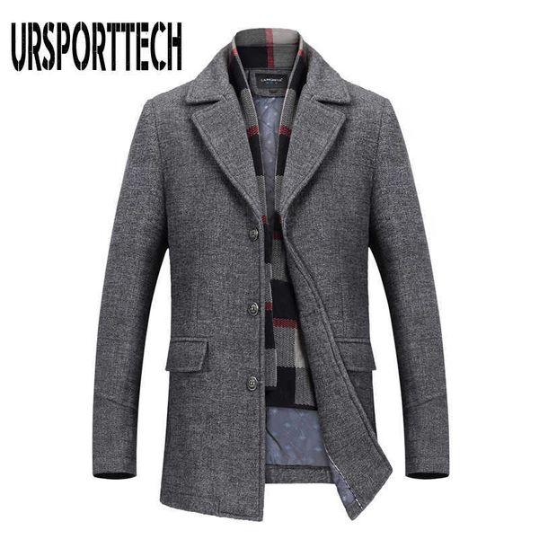 ursporttech winter woolen coat men fashion casual stylish detachable scarf warm plaid lining jacket for men size5xl 210528, Black
ursporttech winter woolen coat men fashion casual stylish detachable scarf warm plaid lining jacket for men size5xl 210528, Black