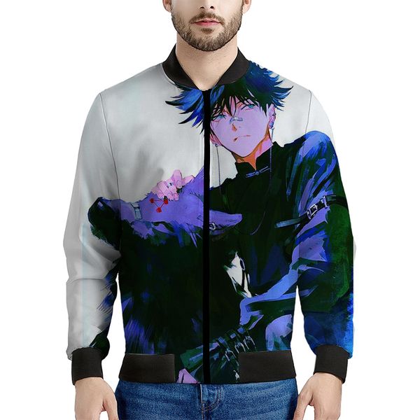 jujutsu kaisen juvenile and wolf pattern men s baseball jacket comfortable fashion travel sports party commuter, Black;brown
jujutsu kaisen juvenile and wolf pattern men s baseball jacket comfortable fashion travel sports party commuter, Black;brown