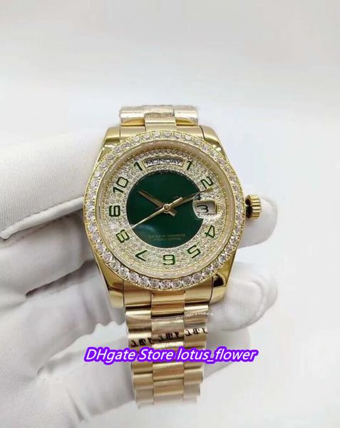 bf maker mens watch 36mm yellow gold 118348 green diamond dial day date president asia 2813 automatic men's watches r115s, Slivery;brown
bf maker mens watch 36mm yellow gold 118348 green diamond dial day date president asia 2813 automatic men's watches r115s, Slivery;brown