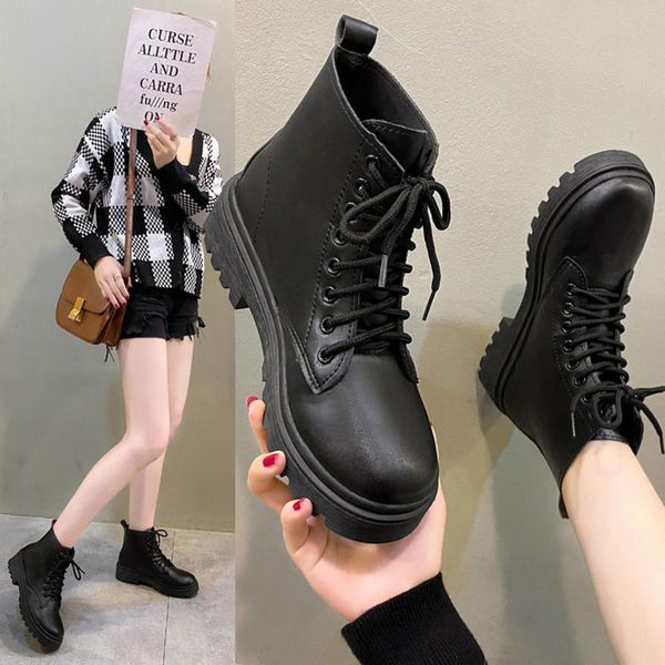 boots large size black platform women's winter casual fashion leather lace-up ankle motorcycle thick heel high heels
boots large size black platform women's winter casual fashion leather lace-up ankle motorcycle thick heel high heels