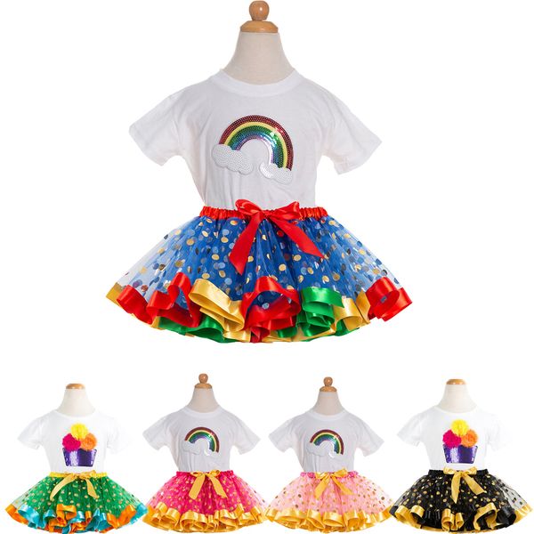 2021 new tutu for baby girls clothes sequin raiow cotton t-shirt circular wave point skirt children's casual birthday party wear 3lcc, White
2021 new tutu for baby girls clothes sequin raiow cotton t-shirt circular wave point skirt children's casual birthday party wear 3lcc, White