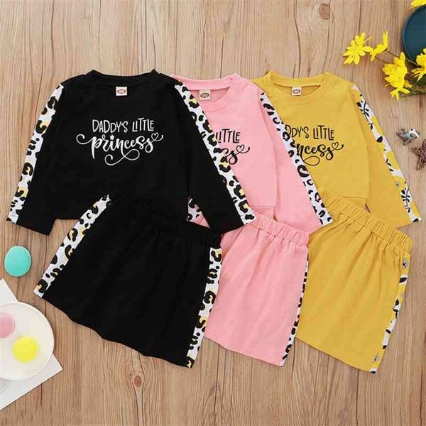 summer children sets casual long sleeve letter t-shirt patchwork leopard skirt cute 2pcs girls boys clothes 0-3t 210629, White
summer children sets casual long sleeve letter t-shirt patchwork leopard skirt cute 2pcs girls boys clothes 0-3t 210629, White