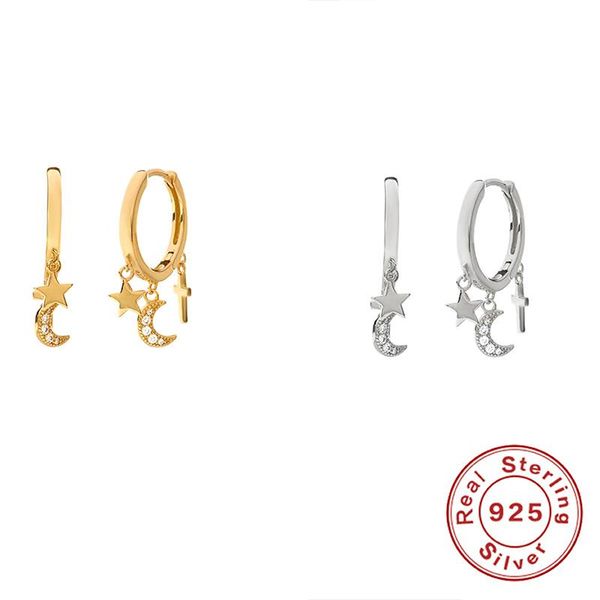 hoop & huggie canner 1 pair star moon tassel hanging huggies earring 925 sterling silver pendientes plata 925 luxury for women, Golden;silver
hoop & huggie canner 1 pair star moon tassel hanging huggies earring 925 sterling silver pendientes plata 925 luxury for women, Golden;silver